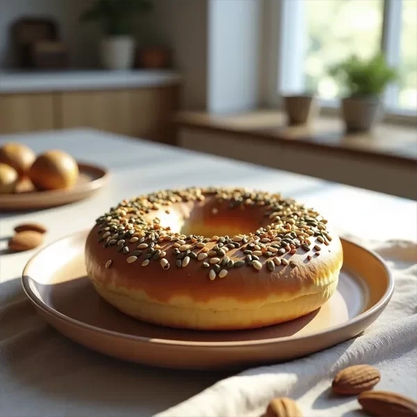 Bagel con Mix de Semillas - 1 Unidad