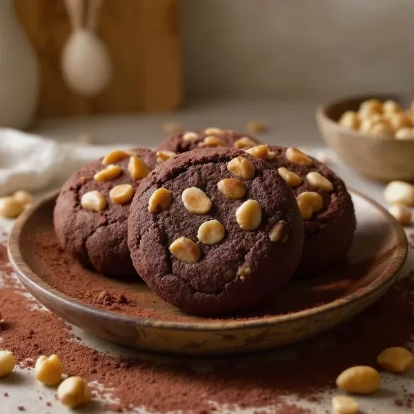 Cookies de Cacao y Maní - 4 Unidades